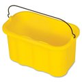Rubbermaid Commercial 10-quart Sanitizing Caddy, 8" H, Yellow RCP9T8200YWCT